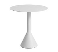 HAY Table de jardin Palissade Cone Ø70cm gris clair H 74cm / Ø 70cm