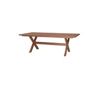 Table de jardin pique-nique 220x100cm aluminium terra DELTA