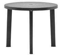 Table de Jardin Plastique Terrasse Patio Bistrot Extérieur Durable vidaXL