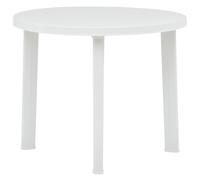 Table de Jardin Plastique Terrasse Patio Bistrot Extérieur Durable vidaXL
