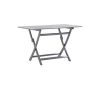 Table de jardin pliable 120x70x75 cm Bois d acacia massif
