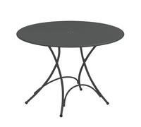 Table de jardin pliable Pigalle Ø105cm H x Ø 74x105cm