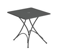 Table de jardin pliable Pigalle 76x76cm LxWxH 76x76x74cm