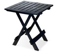 Table pliante ADIGE Gris anthracite 44x44xh 50 cm