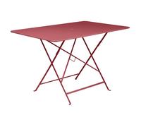 Table de jardin pliante 6 personnes FERMOB Bistro 117 x 77 cm - Piment