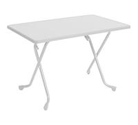 Table de jardin pliante acier époxy - Cola - L.110 x l.70 cm - 2 personnes