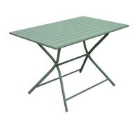 BOTANIC®-Table Max coloris vert en aluminium - 110 x 70 x 74 cm