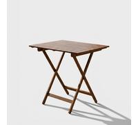 Table de jardin pliante en bois de pique-nique 60x100 cm
