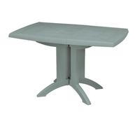 Table de Jardin pliante en résine VEGA - GROSFILLEX - 118 x 77 cm Vert d'eau
