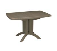 Table de Jardin pliante en résine VEGA - GROSFILLEX - 118 x 77 cm Vert forêt