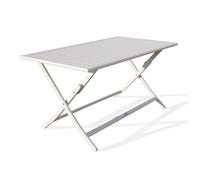 Table de Jardin Pliante "Marius" 140cm Gris