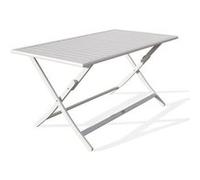 Table de Jardin Pliante "Marius" 140cm Gris Gris G