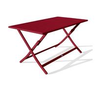 Table de jardin pliante en aluminium 140x80 - Marius