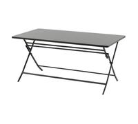 Table rectangulaire pliante Greensboro 6p graphite Hespéride