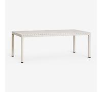 Table De Jardin Rectangulaire 210x100 Cm En Aluminium Marti Tapioca Beige