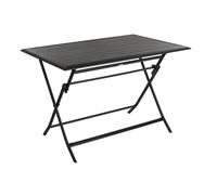 Table de jardin rectangulaire Azua 4 places Graphite - Hespéride
