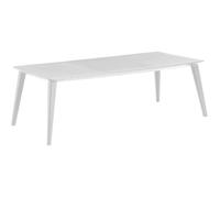 Table Design Contemporain 240cm Blanc - Allibert By Keter - 6 A 10 Personnes Avec Allonge - Lima Blanc