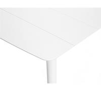 Table De Jardin Rectangulaire En Aluminium Blanc Corfou Avec 4 Chaises Malte - 4 Places - Jardiline Multicolore