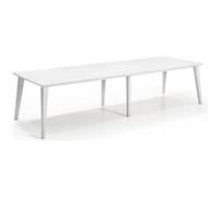 Table de jardin rectangulaire en résine 8 a 10 personnes Lima Allibert by KETER Bl G