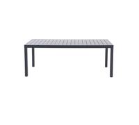 Table De Jardin Rectangulaire Extensible Alu Oppa Grise - Jardideco Multicolore