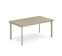 Table de jardin rectangulaire Star 160x90cm LxWxH 160x90x75cm