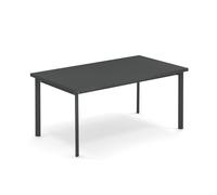 Table de jardin rectangulaire Star 160x90cm LxWxH 160x90x75cm