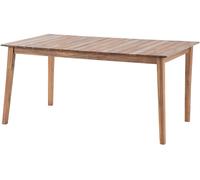Hespéride – Table de jardin Tiwi G – Bois 6 personnes L160 x H75 cm Beige
