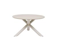 Table De Jardin Ronde Alu/Verre Oryon Argile - 6 Places - Hespéride Multicolore