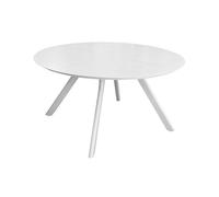 Table de jardin ronde aluminium - Seven - Ø 150 cm - 6 personnes