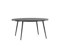 Table de Jardin Ronde "Break" 150cm Noir
