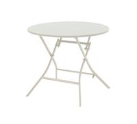 Hespéride Table de jardin Greensboro – ronde 4 places – Argile / Multicolore