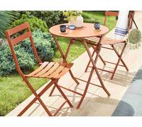 Table De Jardin Ronde Greensboro Ø 60 Cm Ambre - Hespéride Multicolore