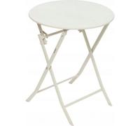Hespéride Table de jardin pliante Greensboro Ø 60 cm Argile 2 places