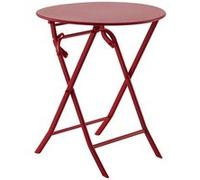 Table De Jardin Ronde Greensboro Ø 60 Cm Groseille Multicolore