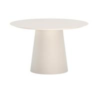 Table de Jardin Ronde "Lanzo" 120cm Beige