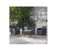 Keter Table de jardin Rosalie Graphite Graphite G