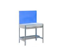 Table de jardin Simongarden BT2 box 900x400 bleu/galva