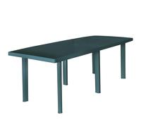 vidaXL Table de jardin Vert 101 x 68 x 72 cm Plastique