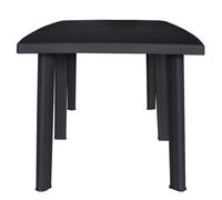 Table de jardin,table d'extérieur Anthracite 216x90x72 cm Plastique 7346062 FrenchDays