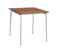 Table de jardin Traverse 75x83cm aluminium base