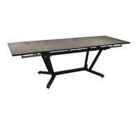 Table de jardin Vita 150/200/250 cm, plateau Kedra® alu ceram kedra - graphite/alley