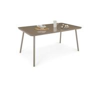 Table de jardin VOLONTE L 160 cm - Coloris champagne G
