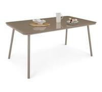 Table de jardin VOLONTE L 160 cm - Coloris champagne G