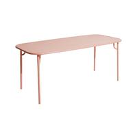 Petite Friture Table de jardin Week-End 85x180cm blush lxHxP 180x75x85cm
