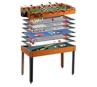 Table de jeu 13 en 1 - NILS FUN - SDM - Vert - Bois - Mixte