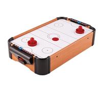 Table de jeu Air Hockey | Hockey Game Puck Board Game - Jeu de société amusant et trépidant | Table d'arcade à air hockey de table pratique pour jouer sur le sol