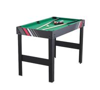 Table de Jeu Combinée 4 en 1-Duoku-Air Hockey de 48 Pouces-Billard Baby-Foot Ping-Pong-Pour Salle de Jeux Familiale Bureau