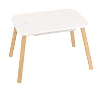 Atmosphera - Table d appoint Enfant buldy Blanc 68,5x43cm