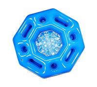 Table De Jeu Flottante | Radeau Gonflable Octogonal - Table De Cartes À Jouer pour Piscine - Jardin, Spa, Parc Aquatique, Hôtel, Femmes, Amis,