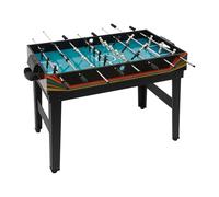 Table de jeu multifonction 10 en 1 - Table de jeu multi-sports - Table de jeu multifonction avec baby-foot de table, football, billard, tennis de table et plus encore, 122 x 60 x 80 cm (multicolore)